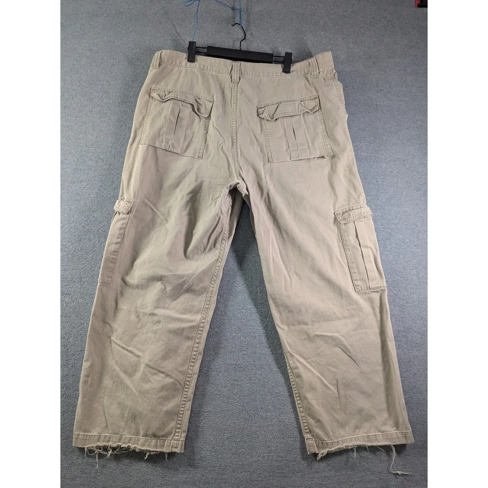 VTG Levi's SilverTab Cargo Pants 40x30 90s Skater Grunge Khaki Hong Kong Utility